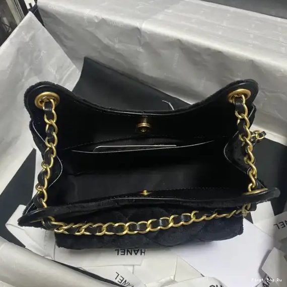 First Bag Ru CHANEL SMALL HOBO HANDBAG 0625